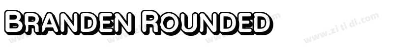 Branden Rounded字体转换